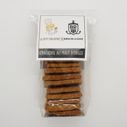 Crackers au malt d'orge - Le Petit Biscuitier