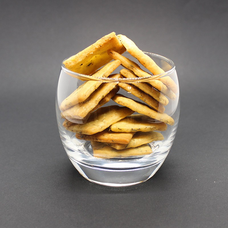 Crackers farigoulette - Le Petit Biscuitier