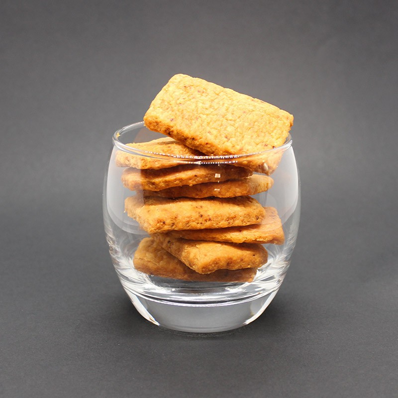 Crackers gouda piment d'Espelette - Le Petit Biscuitier