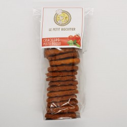 Crackers pesto rosso - Le Petit Biscuitier
