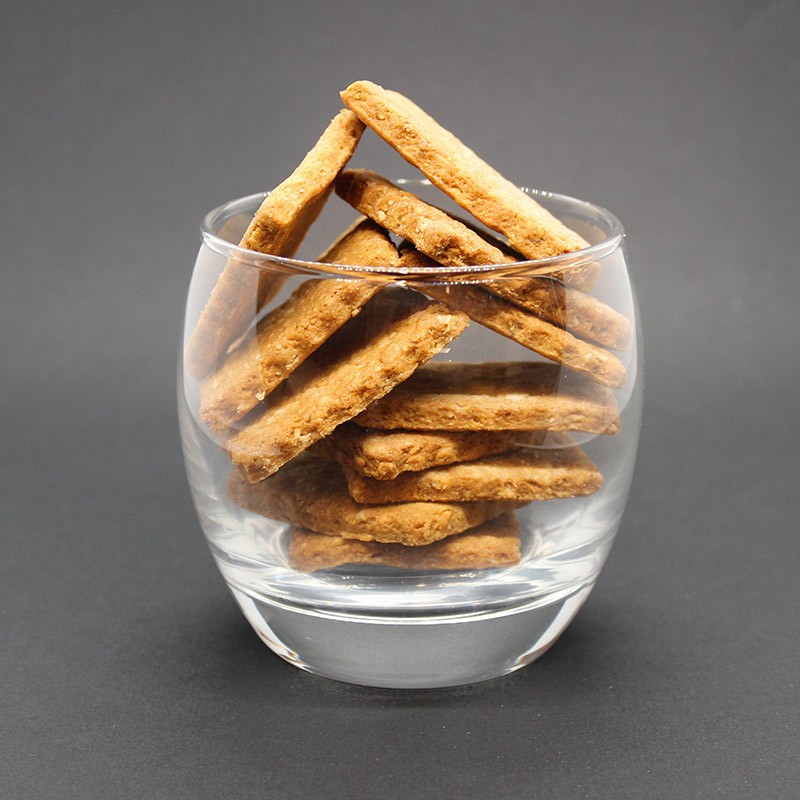 Crackers au malt d'orge - Le Petit Biscuitier